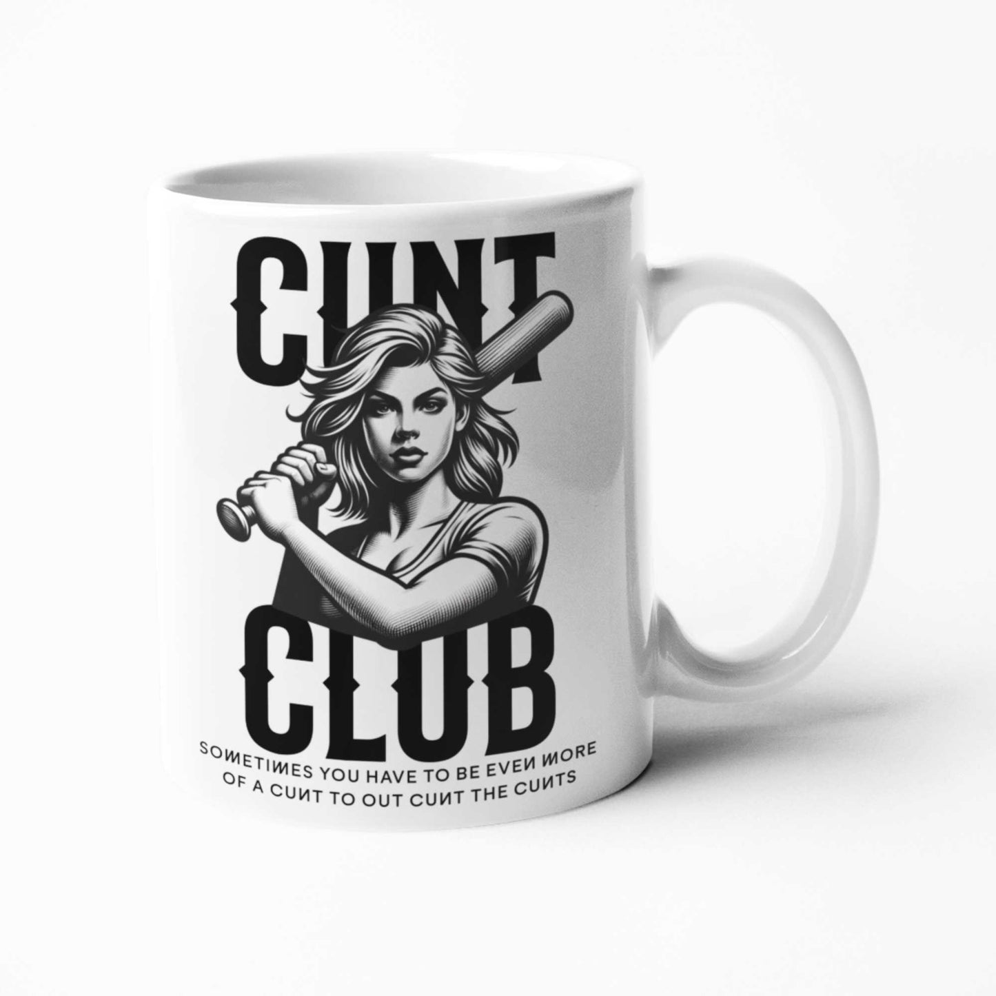 Cunt Club Funny Coffee Mug for birthday or Christmas