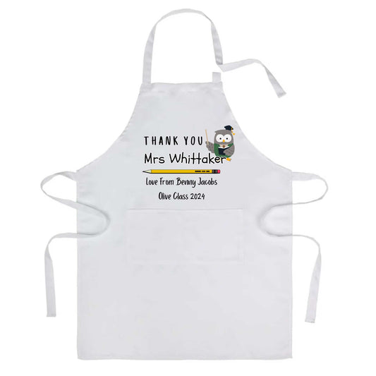 Personalised Teacher Gifts Chopping Boards Tea Towels or Aprons
