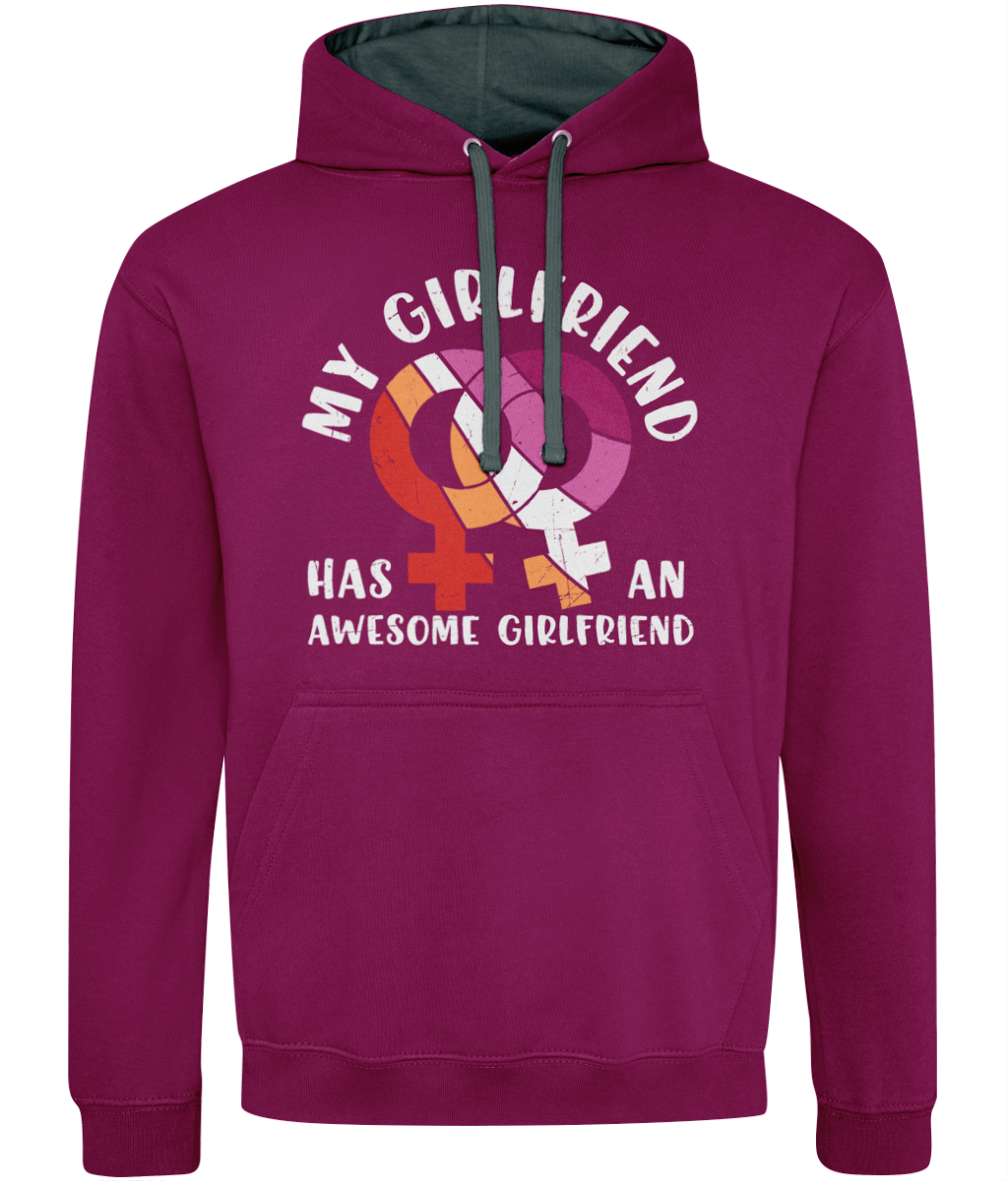 My girlfriend has an awesome girlfriend hoodie