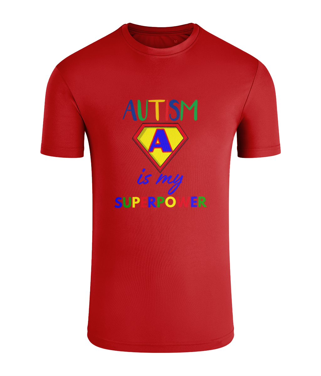 Autism is my superpower kids children's t-shirt summer clothing