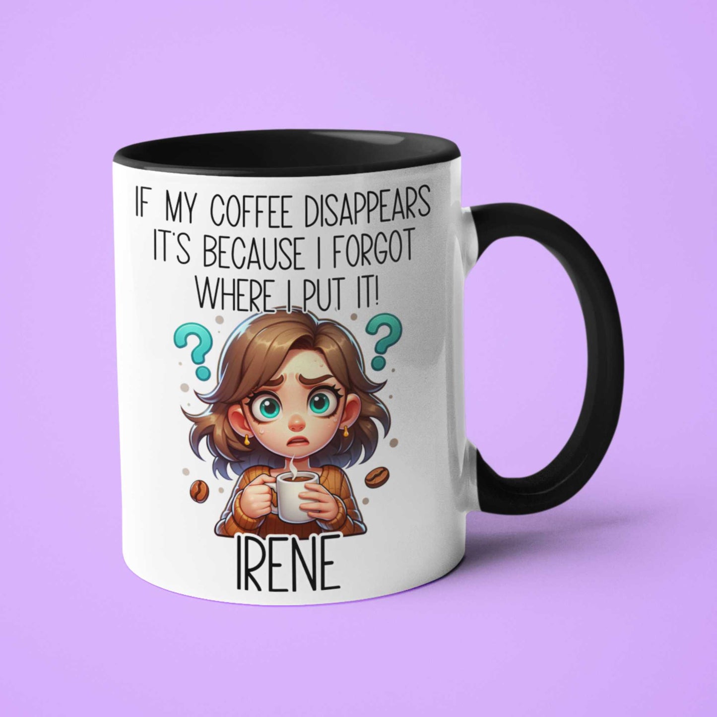If My Coffee Disappears Personalised Mug โ Memory Mug, Funny Birthday Gift, Personalised Christmas Present