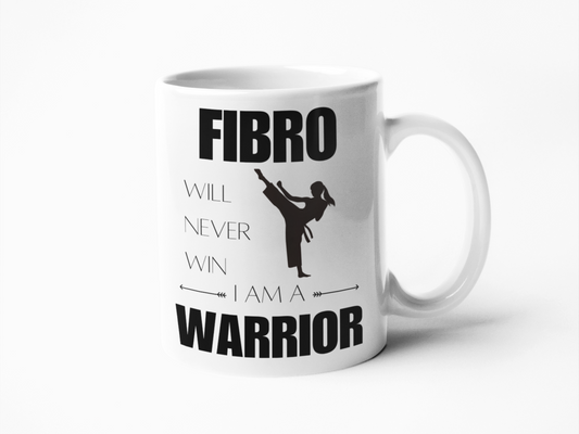 Fibro warrior coffee mug