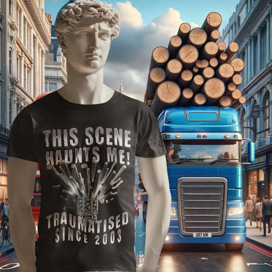 2003 Movie Scene Tee - Iconic Log Truck Memory, Cult Classic Homage Shirt, S-5XL