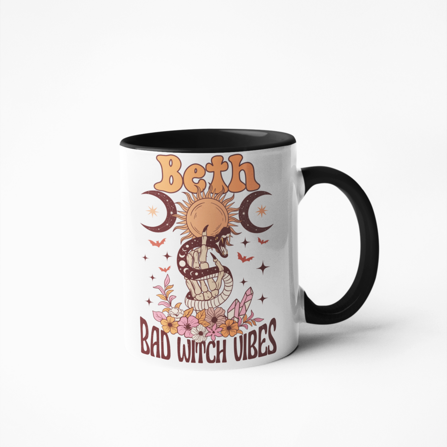 Bad witch personalised coffee mug cup