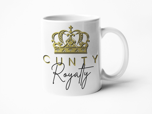 Cunty Royalty coffee mug