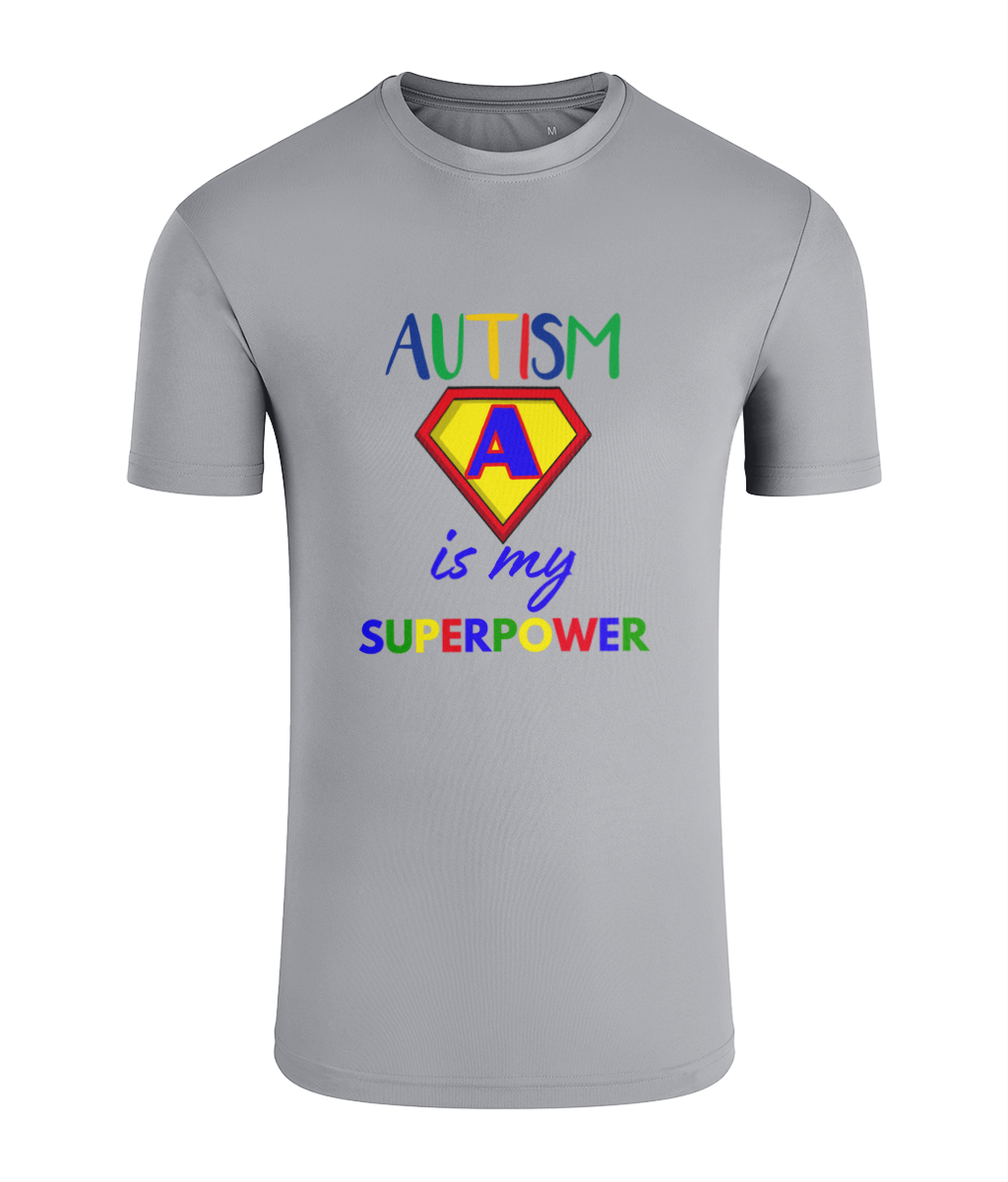 Autism is my superpower kids children's t-shirt summer clothing