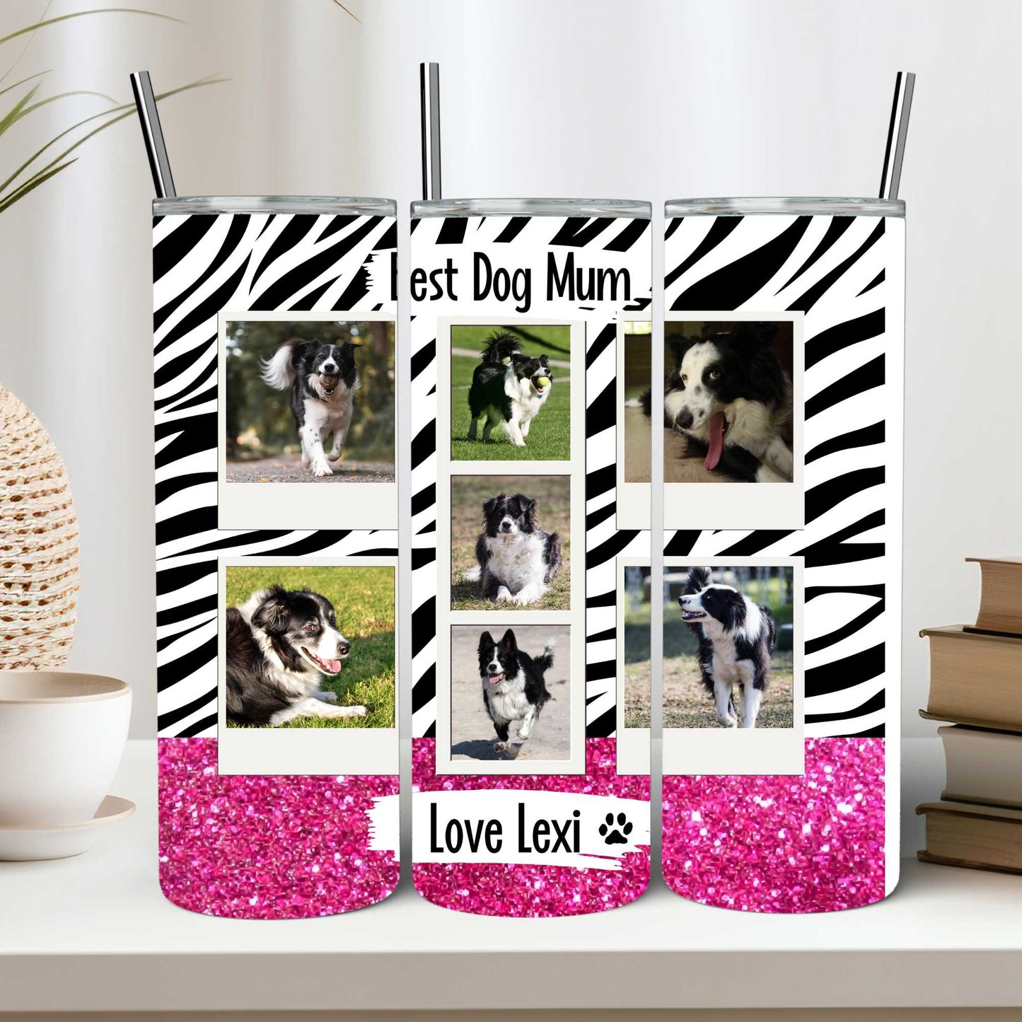 Dog Mum Photo Tumbler 20oz
