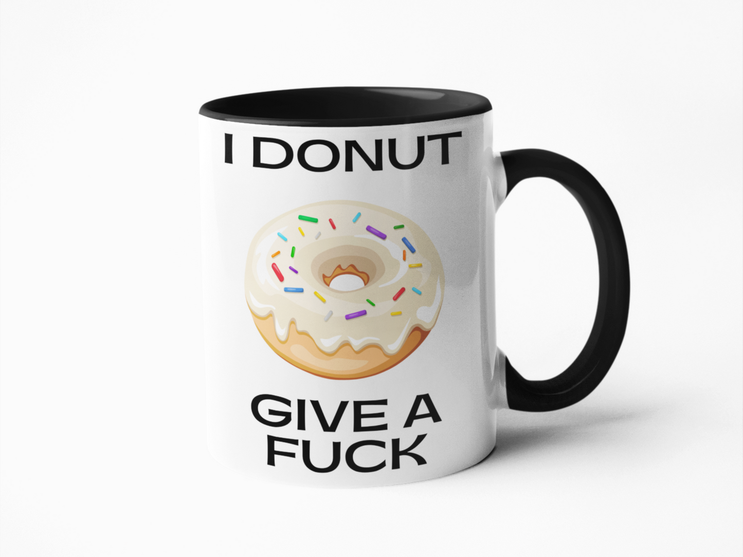 I donut give a fuck funny coffee mug