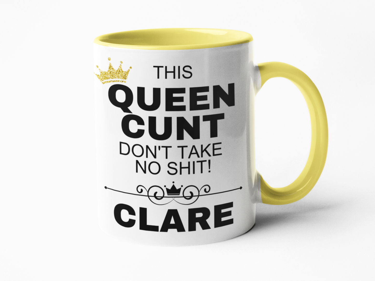 Queen cunt funny coffee mug