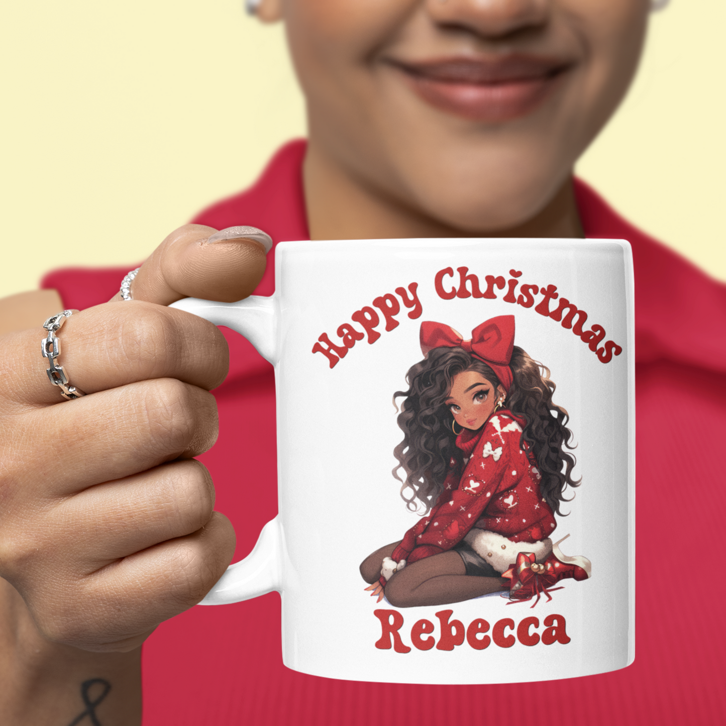 Cute Girly Personalised 11oz Mug