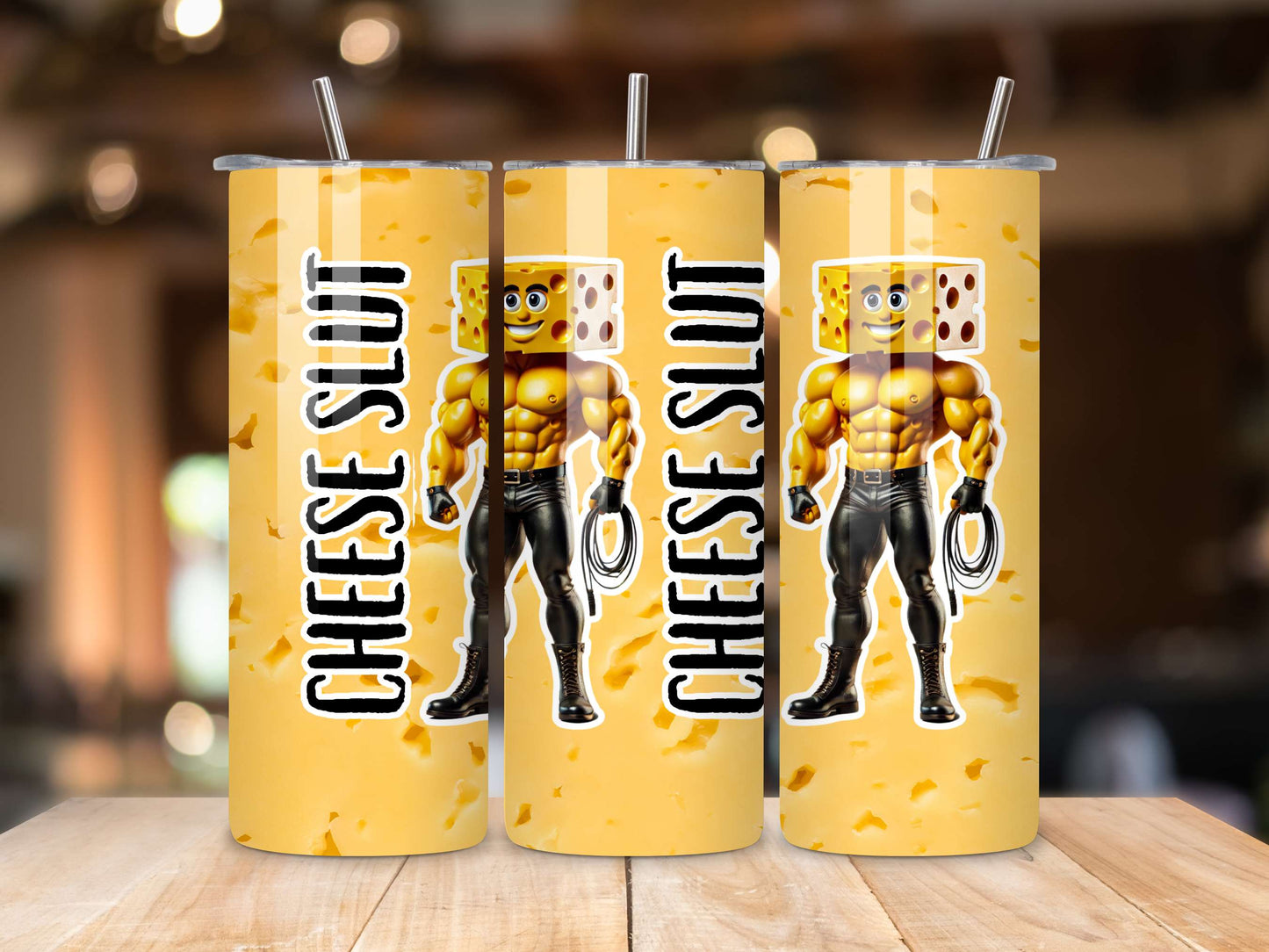 Cheese Slut Tumbler | Funny Cheese Gift | BDSM Travel Mug | Rude Foodie Cup | Insulated Tumbler | Naughty Drinkware | Cheese Lover Gift