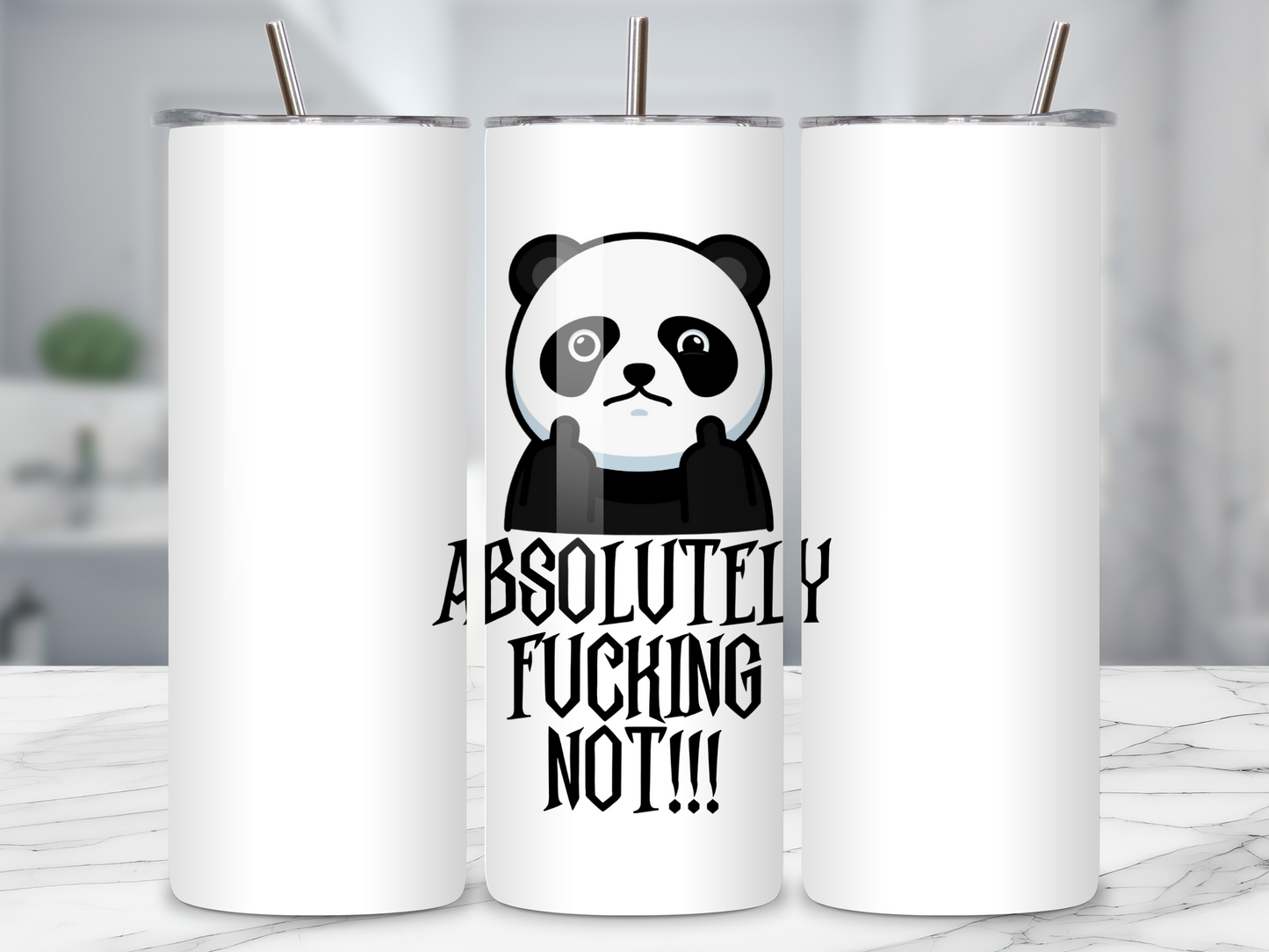 absolutely fucking not funny rude coffee mug tumbler