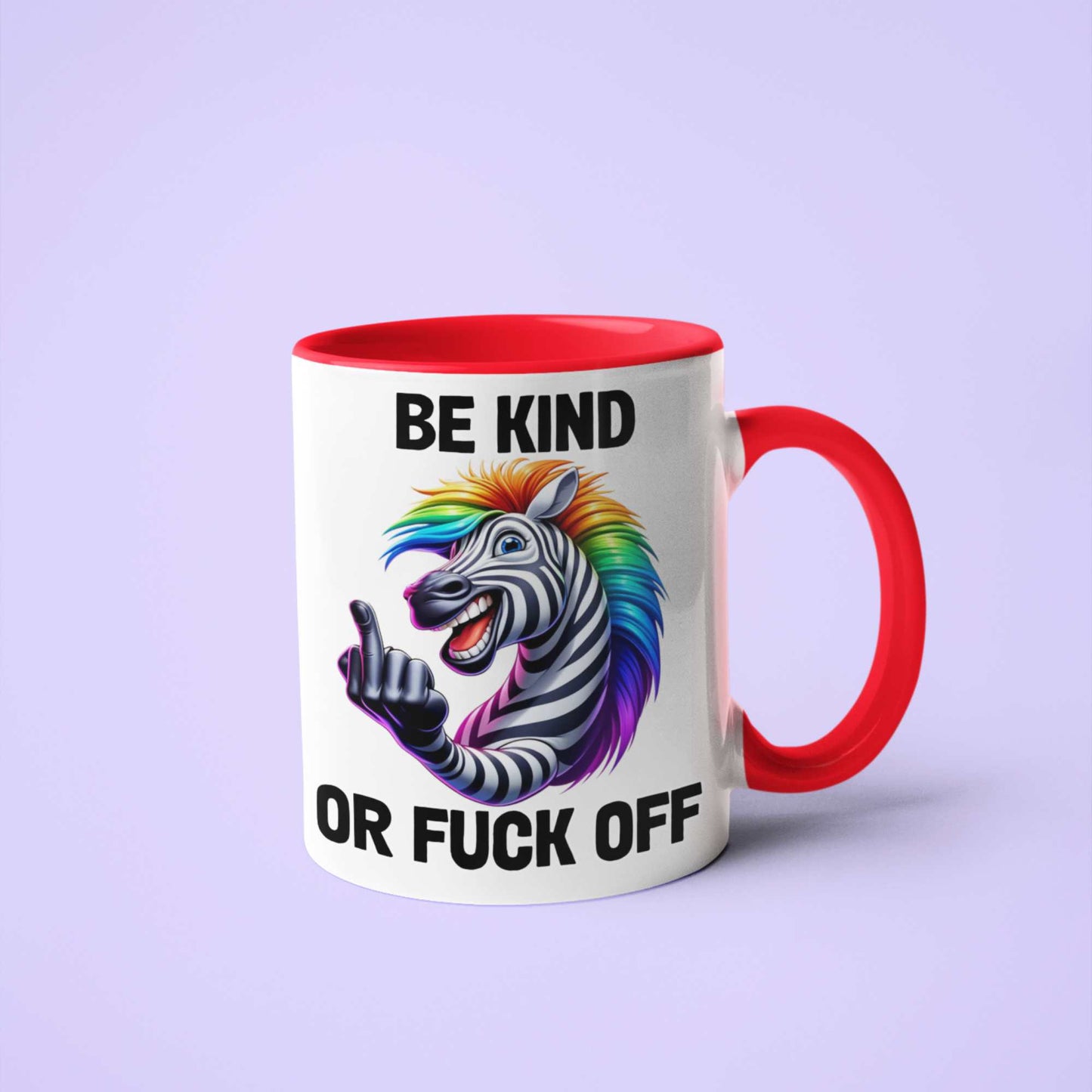 Be Kind Or Fuck Off Mug for Gift Birthday Present Big Coffee Mugs Gift for Christmas Secret Santa Sister Best Friend Funny Mugs For Work