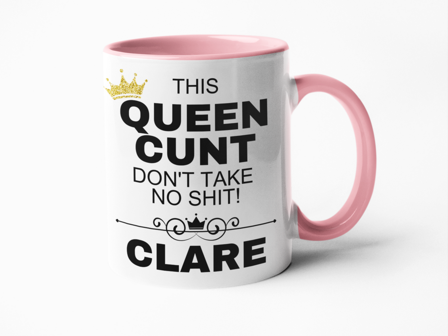 Queen cunt funny coffee mug