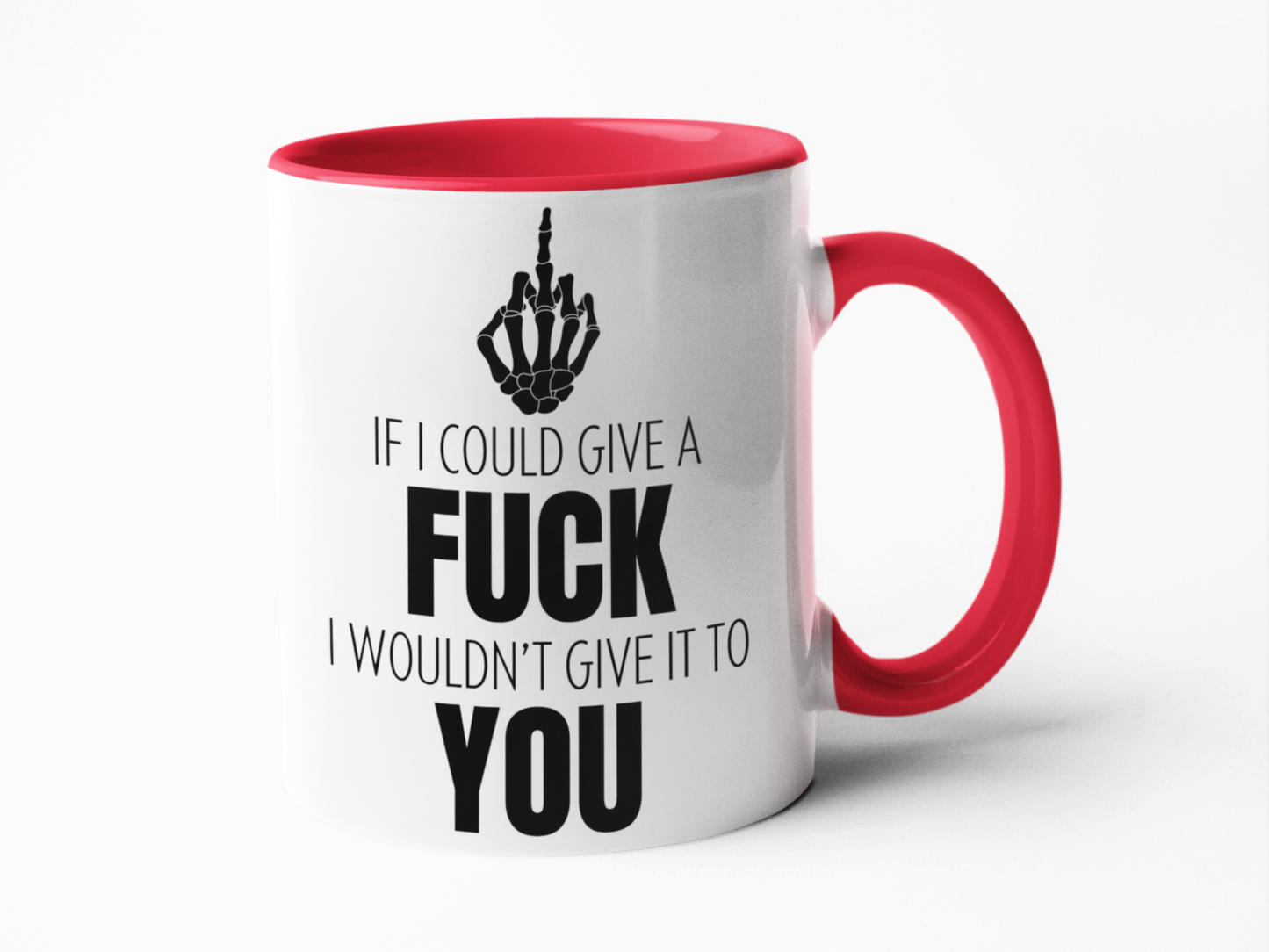 If I could give a fuck funny coffee mug