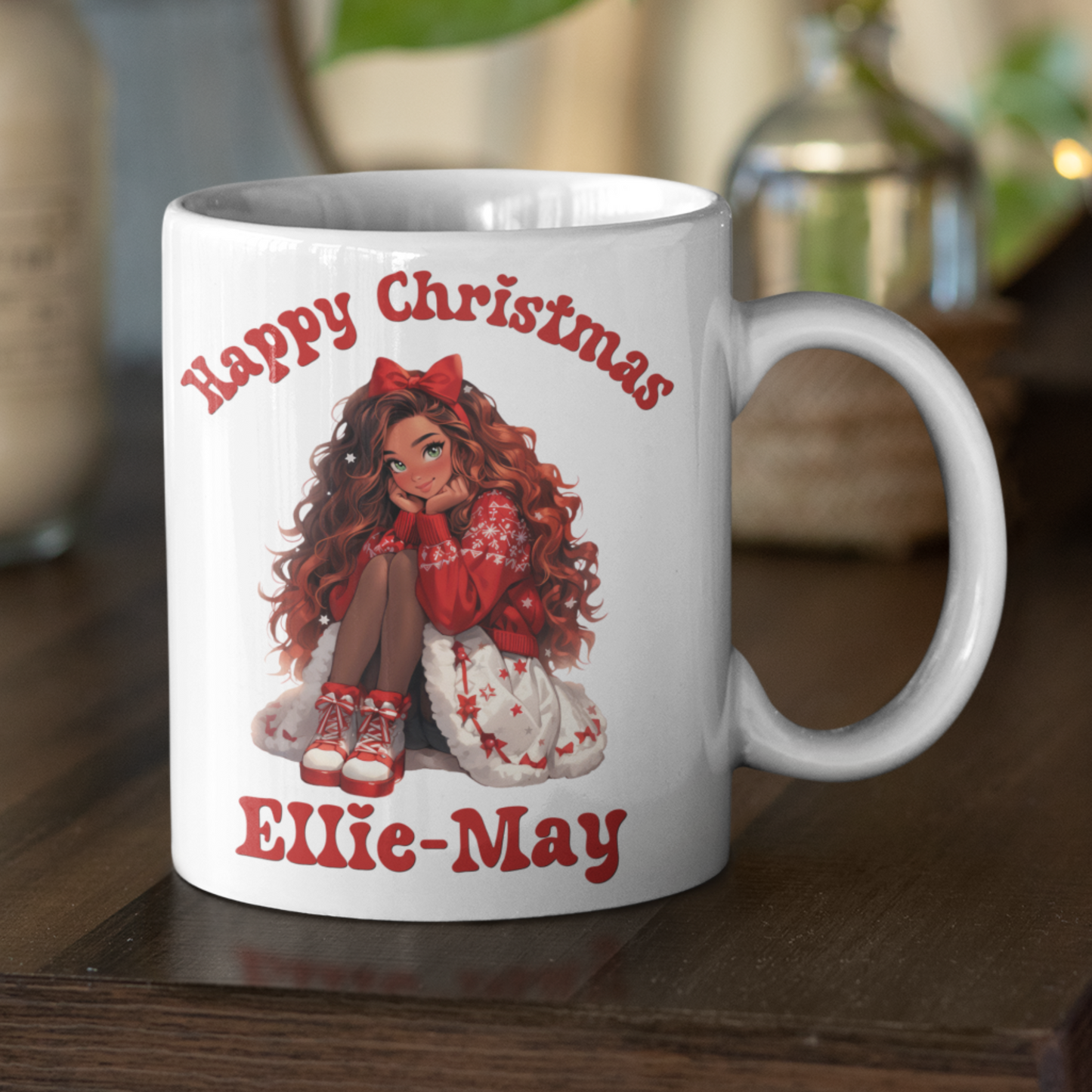 Cute Girly Personalised 11oz Mug