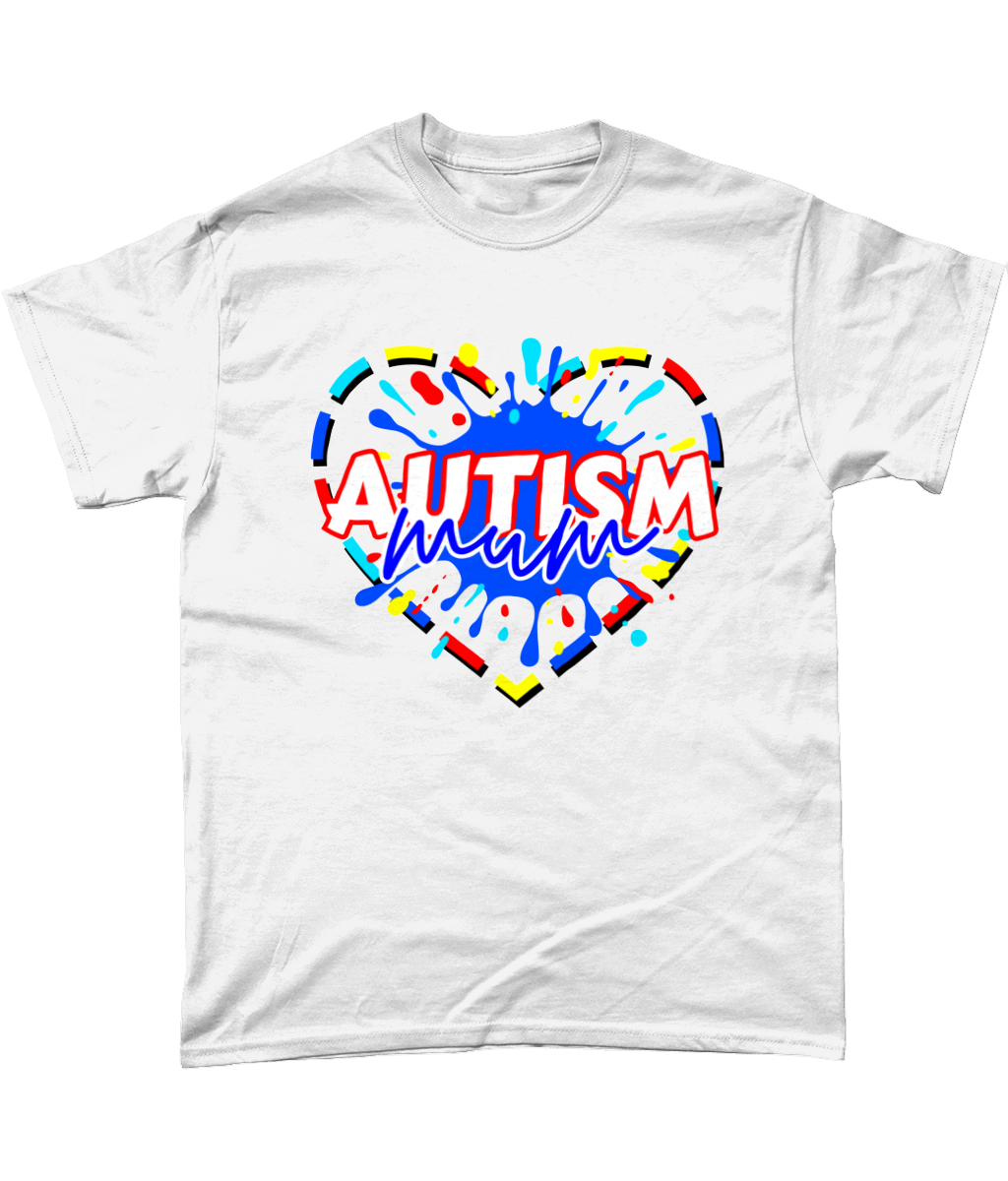 Autism mum t-shirt various colours