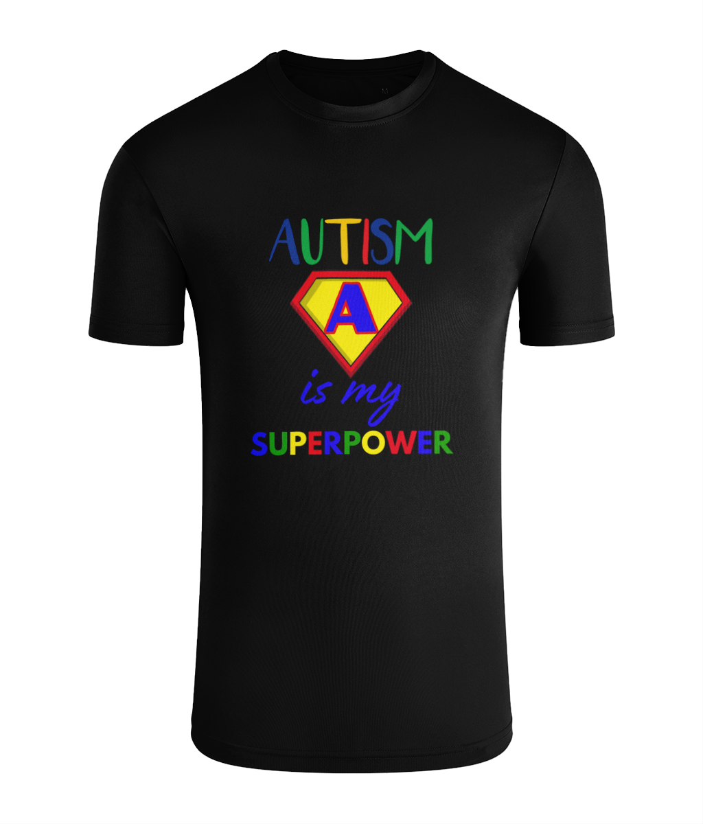 Autism is my superpower kids children's t-shirt summer clothing