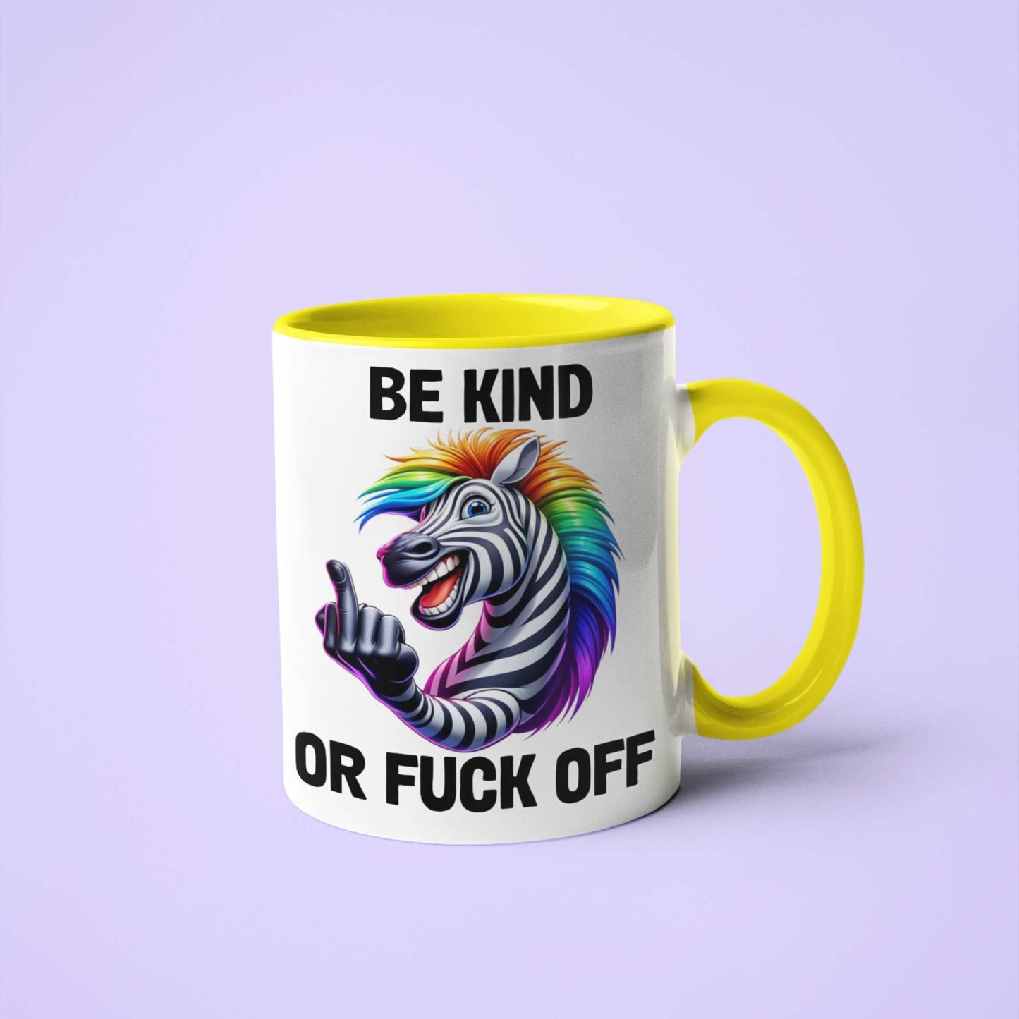 Be Kind Or Fuck Off Mug for Gift Birthday Present Big Coffee Mugs Gift for Christmas Secret Santa Sister Best Friend Funny Mugs For Work