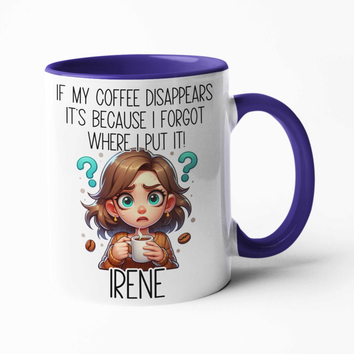 If My Coffee Disappears Personalised Mug โ Memory Mug, Funny Birthday Gift, Personalised Christmas Present