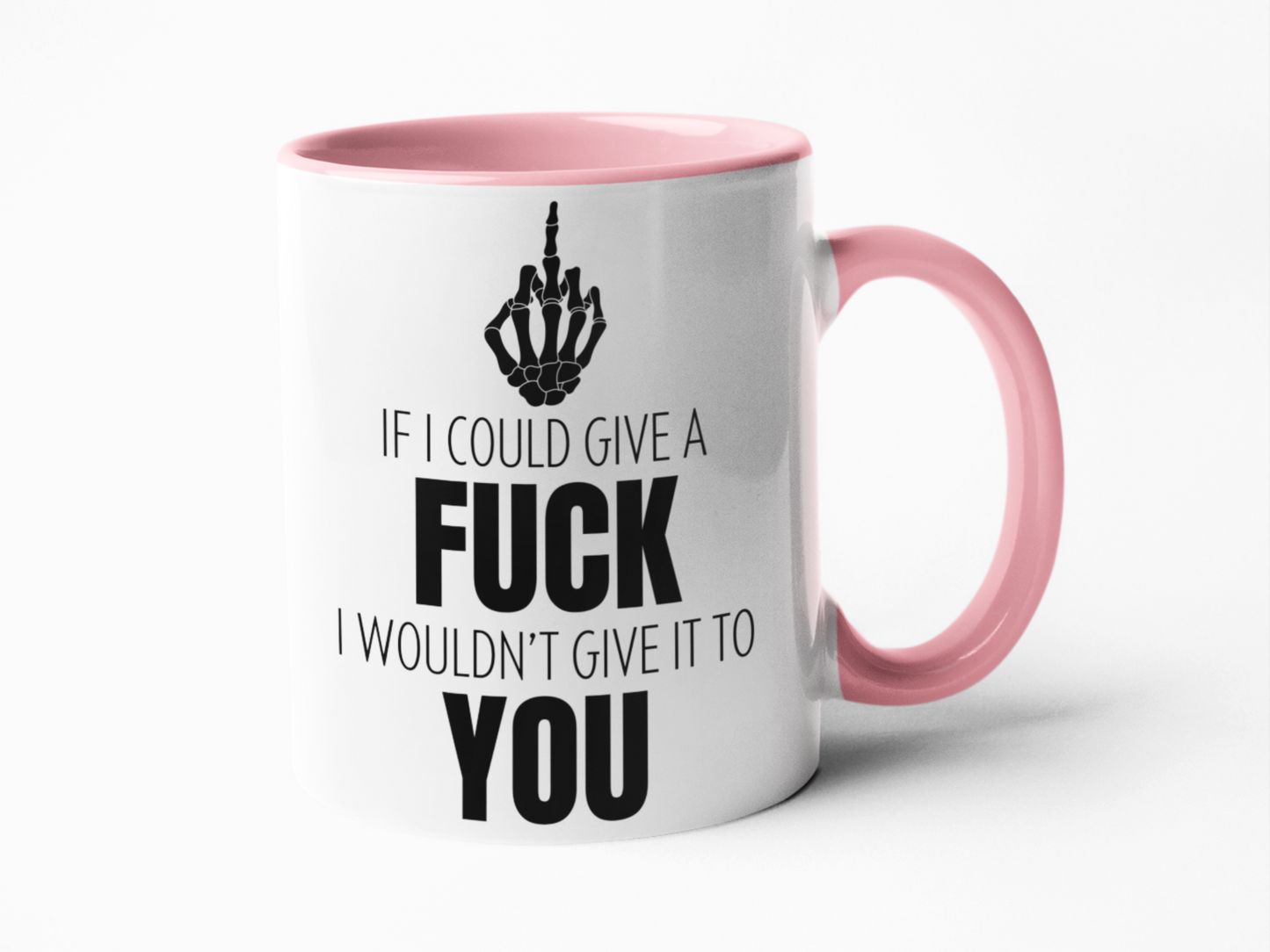 If I could give a fuck funny coffee mug