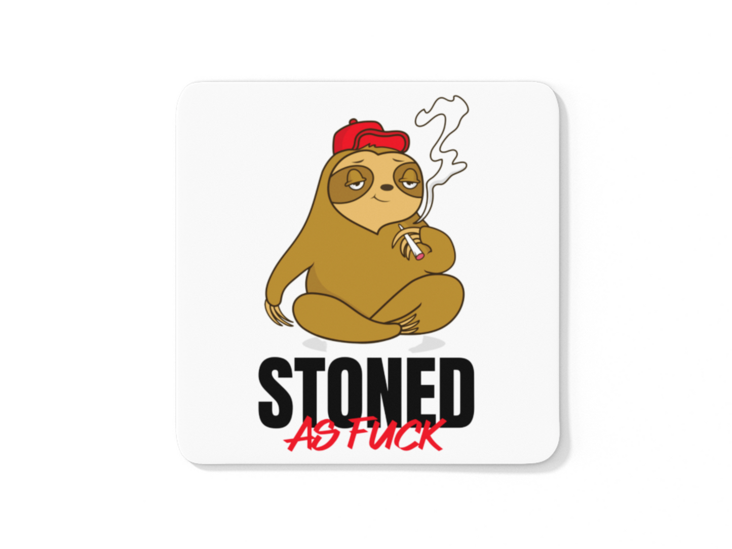 Stoned as fuck sloth coffee mug