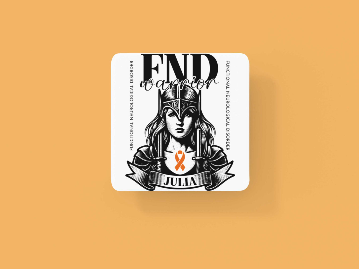 FND Warrior Personalised Mug - A Heartfelt Christmas, Mother's Day, Birthday Gift for Mum, Daughter, Sister, Nan, Auntie & Friends, Celebrating Strength and Awareness