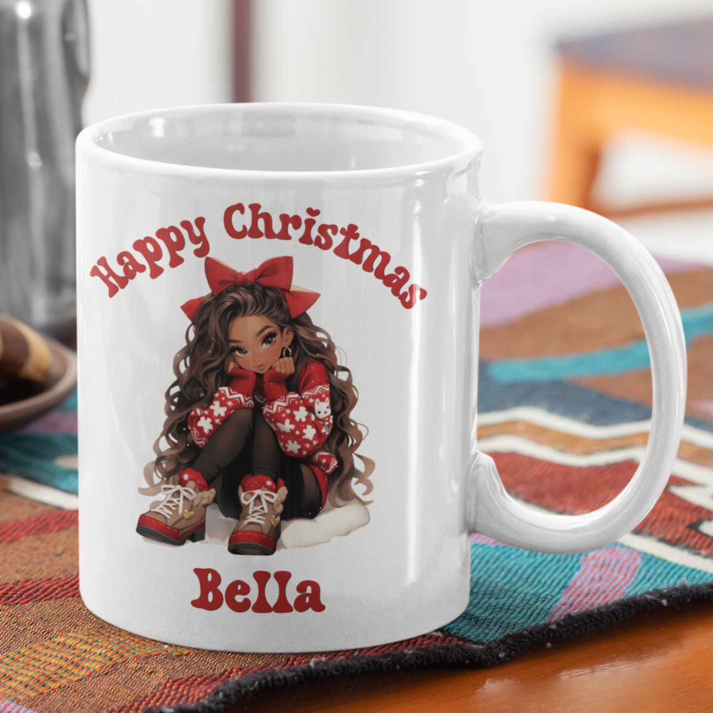 Cute Girly Personalised 11oz Mug