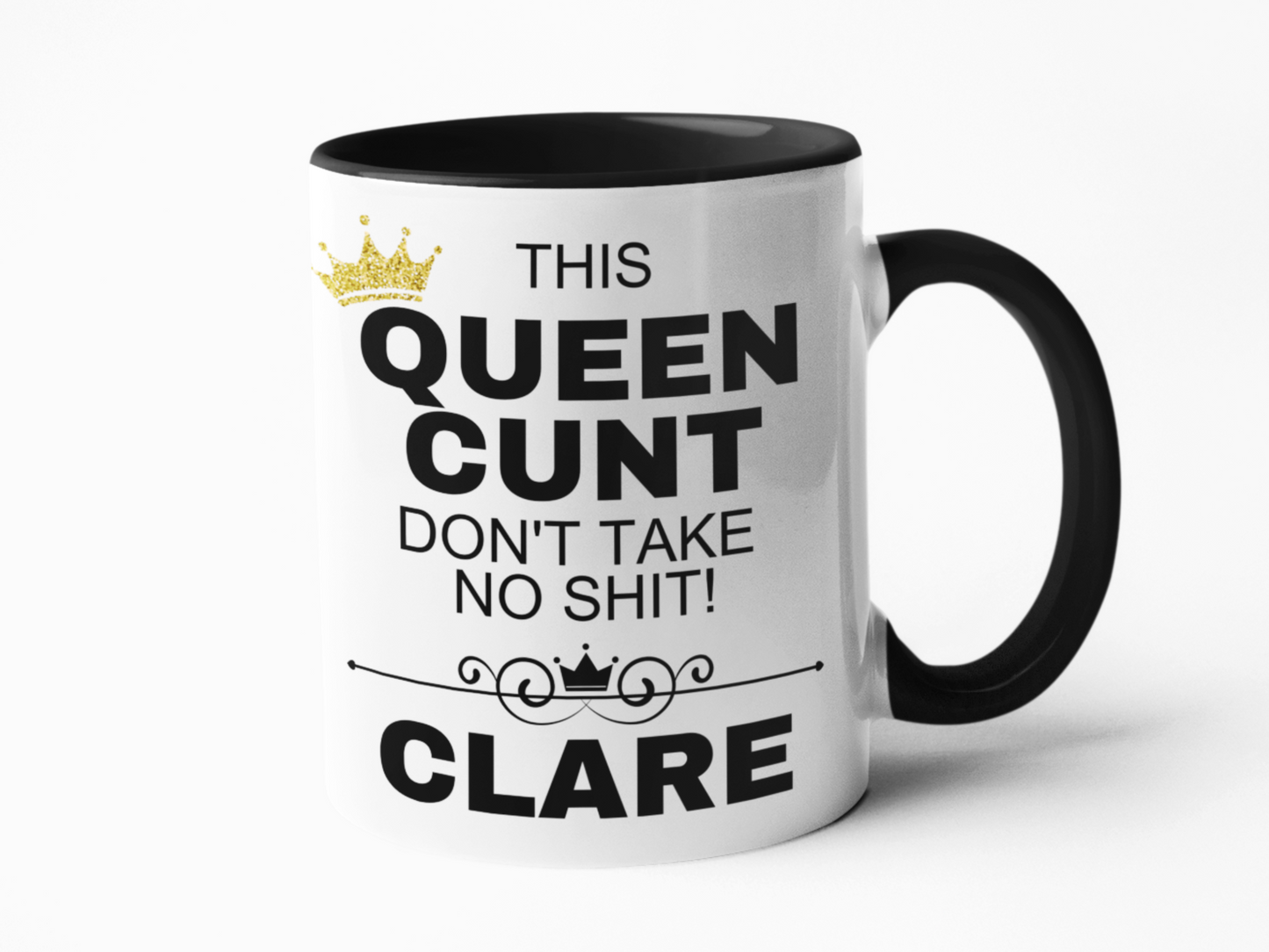 Queen cunt funny coffee mug