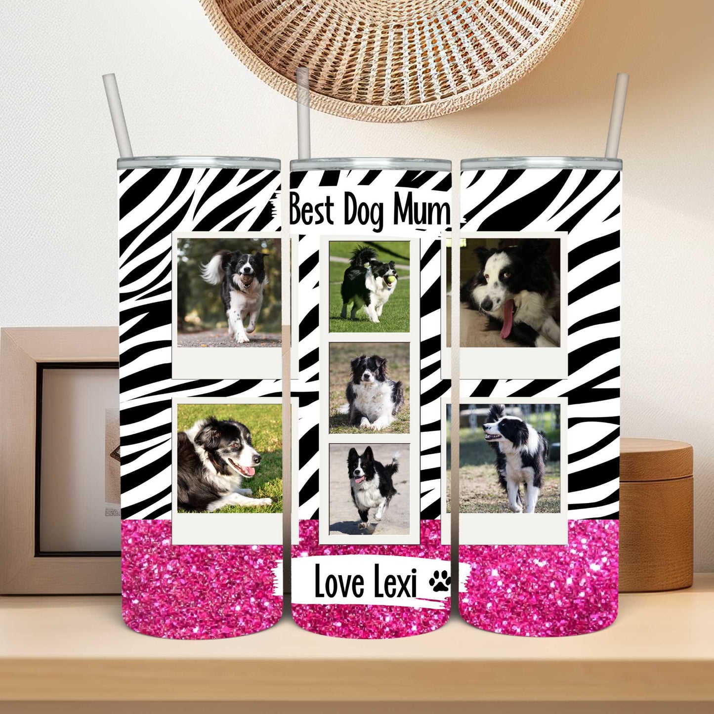 Dog Mum Photo Tumbler 20oz