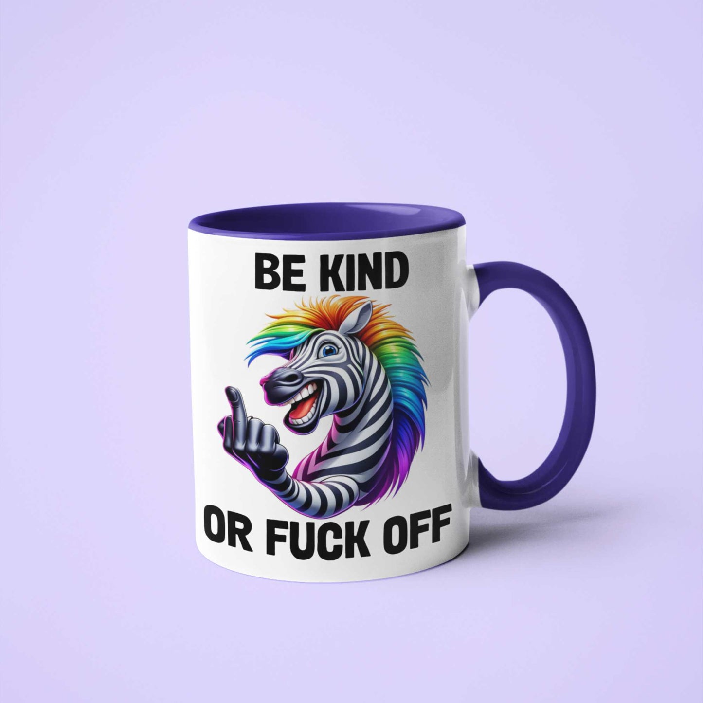 Be Kind Or Fuck Off Mug for Gift Birthday Present Big Coffee Mugs Gift for Christmas Secret Santa Sister Best Friend Funny Mugs For Work