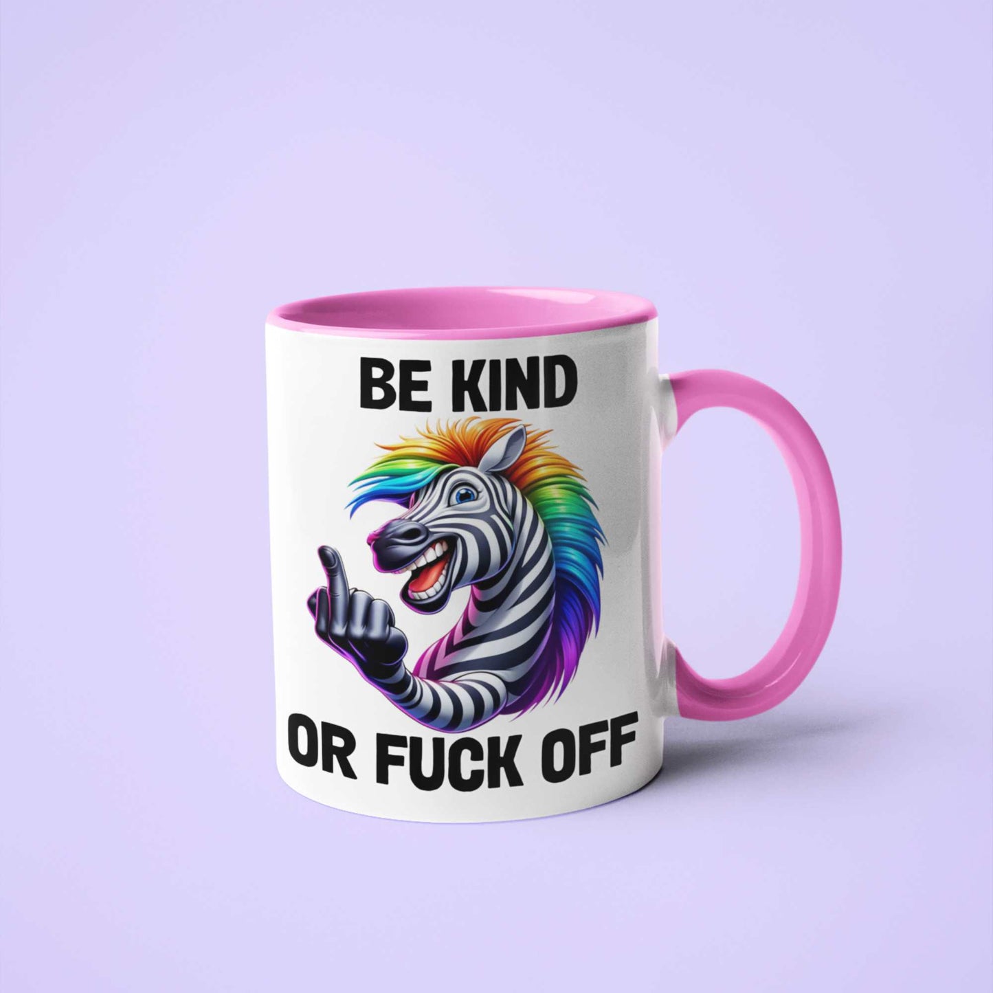 Be Kind Or Fuck Off Mug for Gift Birthday Present Big Coffee Mugs Gift for Christmas Secret Santa Sister Best Friend Funny Mugs For Work