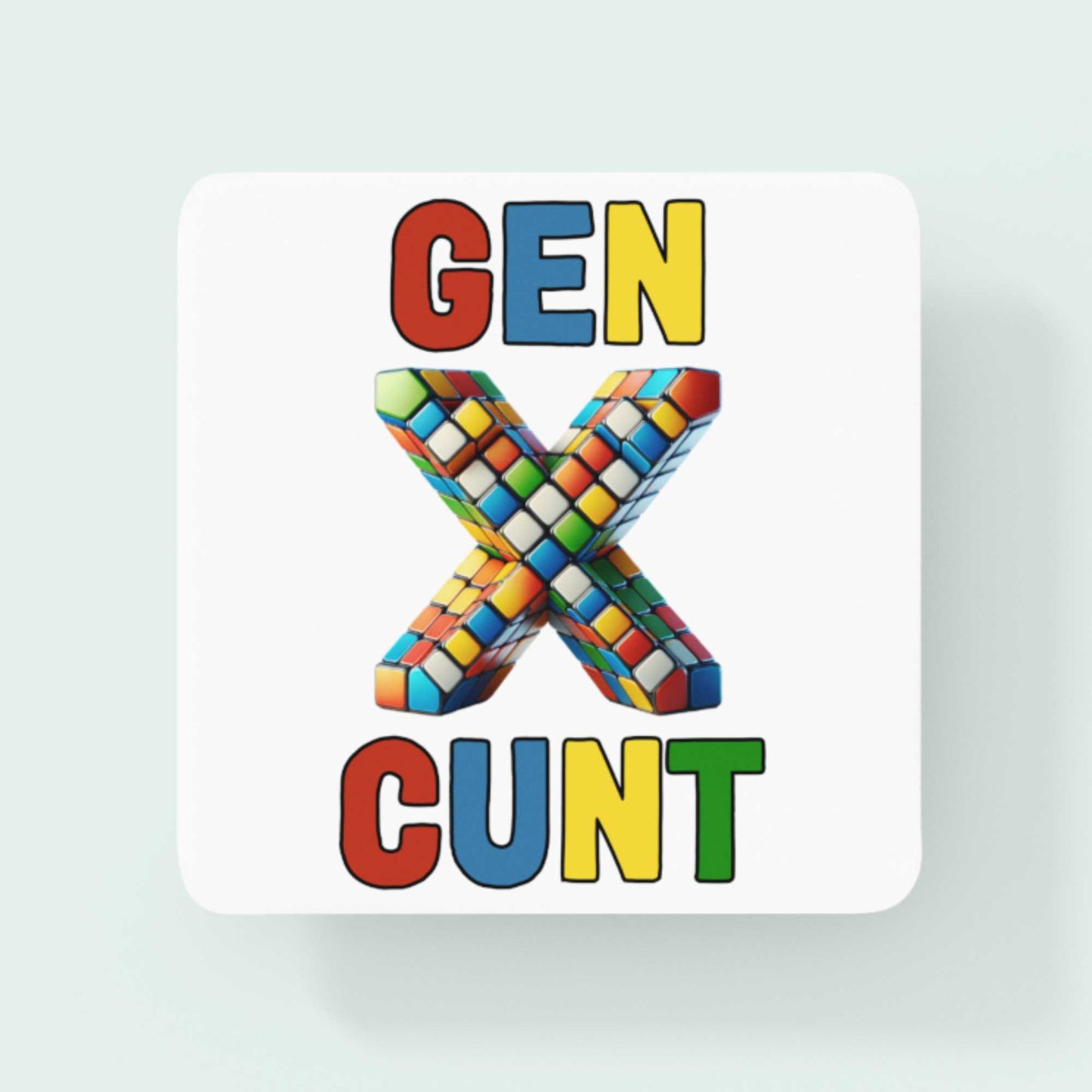 GEN X CUNT Mug - Funny Mug, Sarcastic Humour, Gen X Gift, Novelty Coffee Mug, Personalised Mug