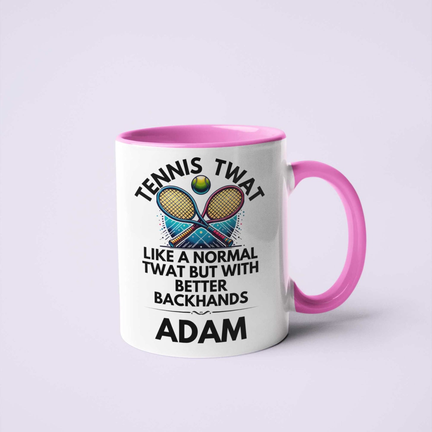 Tennis Twat Personalised Rude Funny Coffee Mug Gift