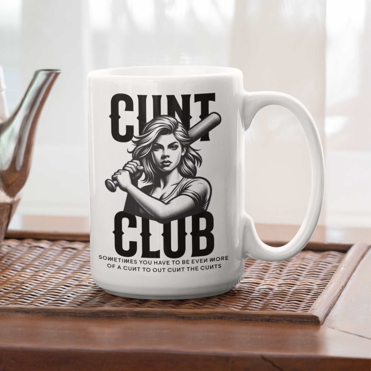 Cunt Club Funny Coffee Mug for birthday or Christmas