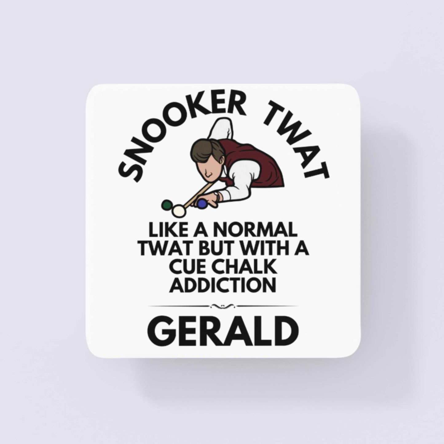 Snooker Twat Personalised Rude Funny Coffee Mug Gift for snooker players