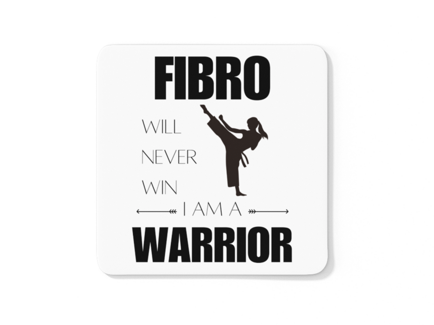 Fibromyalgia warrior coffee mug for women