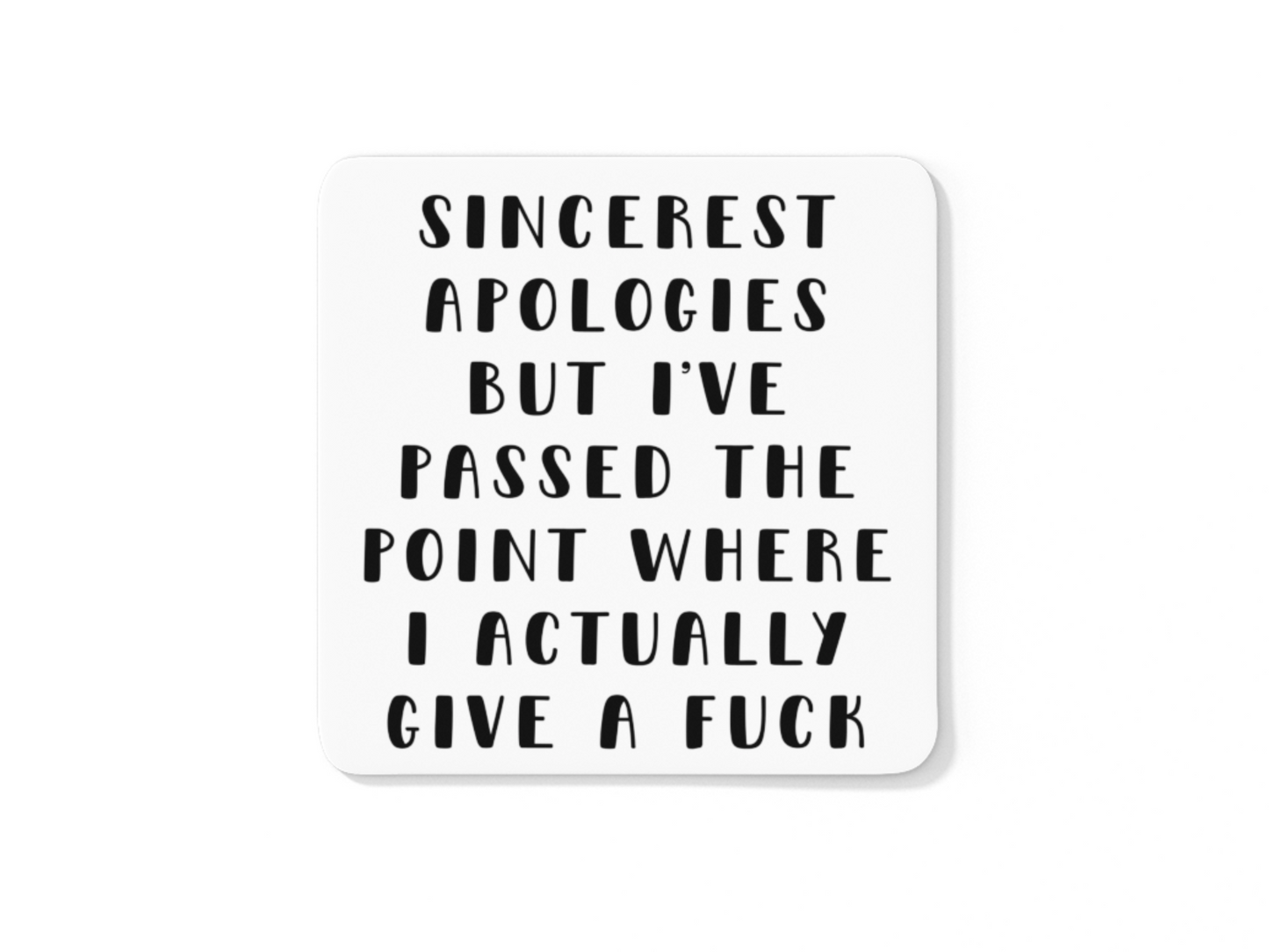 Passed the point where I give a fuck coffee mug