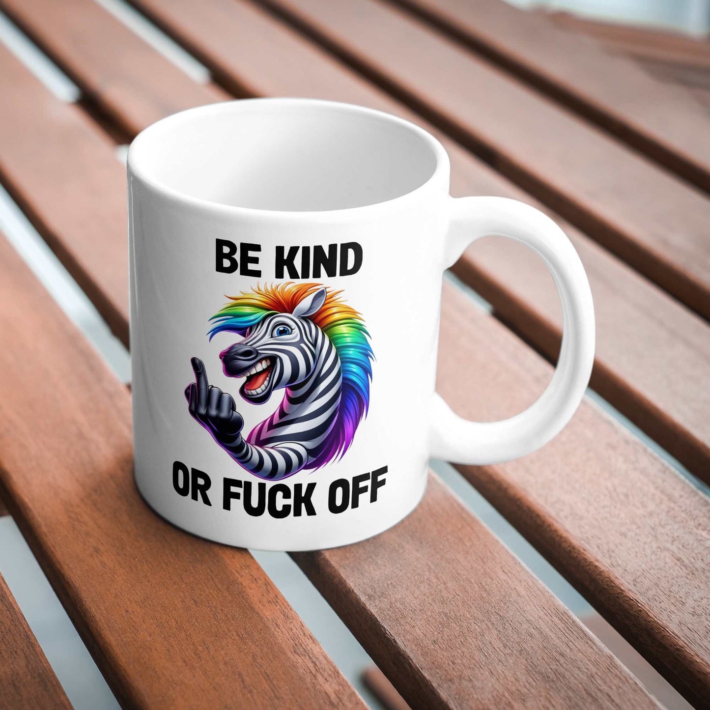 Be Kind Or Fuck Off Mug for Gift Birthday Present Big Coffee Mugs Gift for Christmas Secret Santa Sister Best Friend Funny Mugs For Work