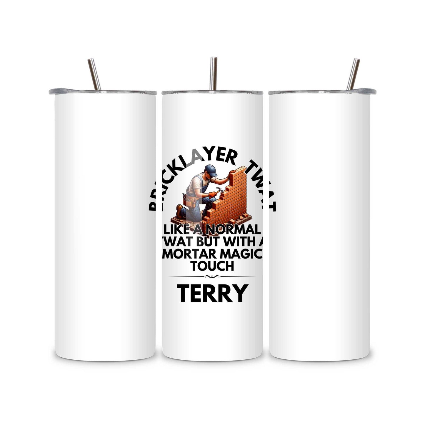 Bricklayer Twat Personalised Rude Funny Coffee Mug Gift