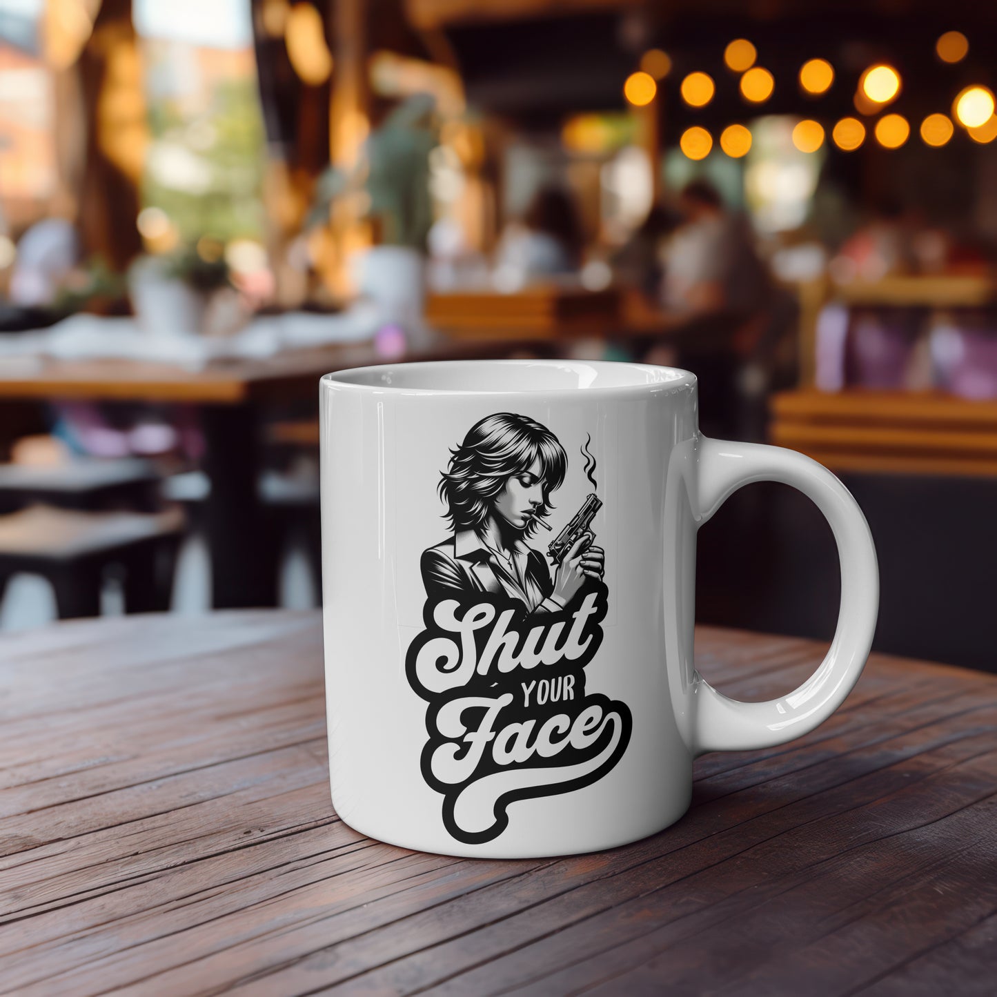 Shut Your Face Mug, Tumbler or Coaster – Funny Gift for Women Who’ve Had Enough