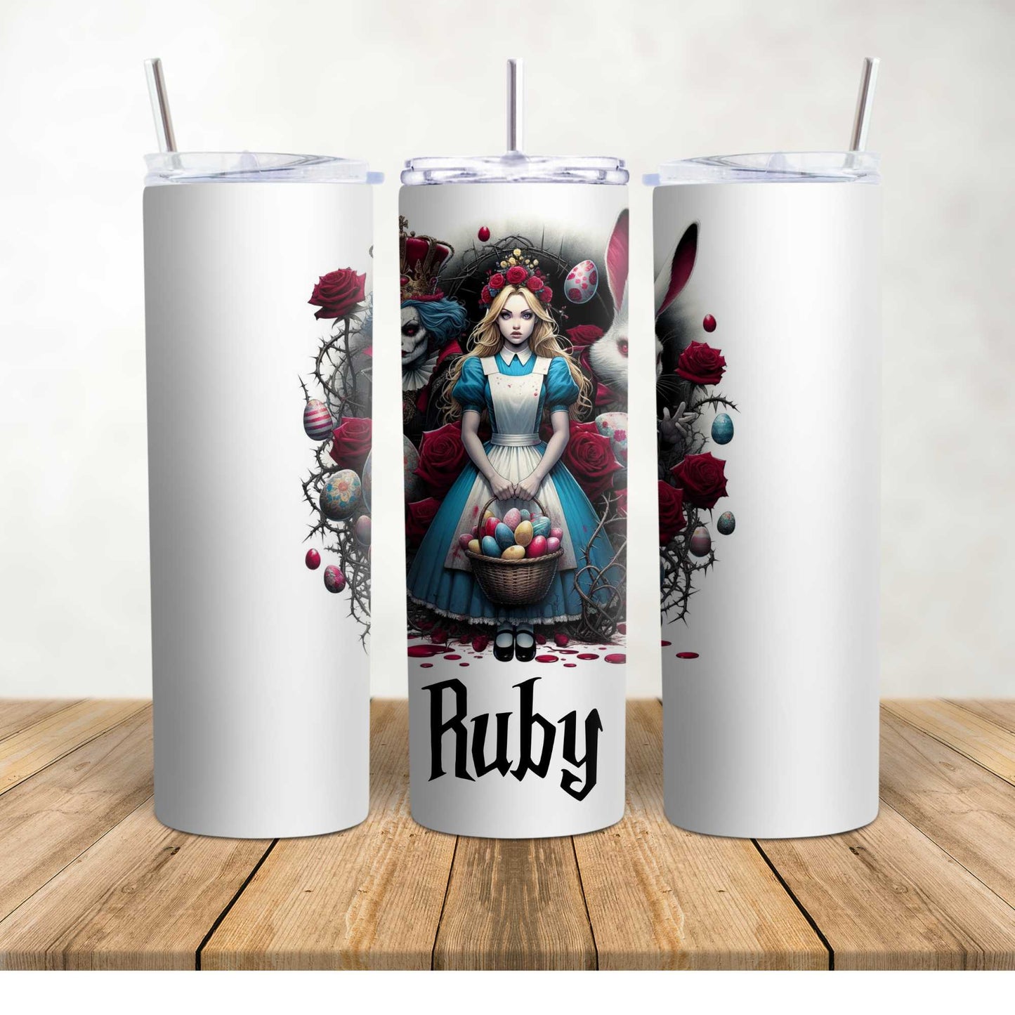 Easter Gifts | for Adults | for teens | Alice's Adventures in Wonderland | Big Coffee Mugs | Gothic Gifts | Roses and Thorns | Alternative Gifts