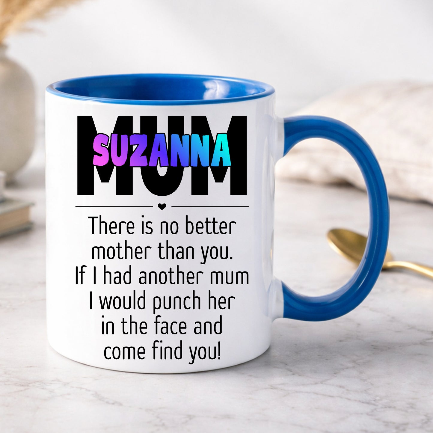Personalised Mum Mug Any Name Gift Mothers Day Birthday Christmas Present