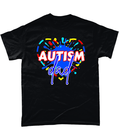 Autism dad t-shirt in various colours
