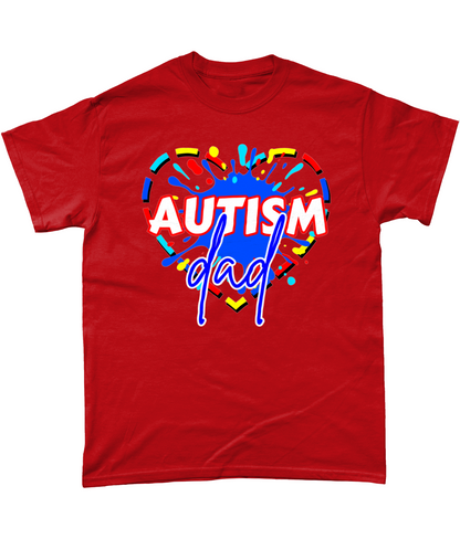 Autism dad t-shirt in various colours