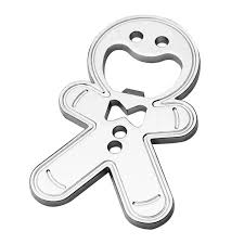 Gingerbread Man Bottle Opener Fridge Magnet – Christmas Stocking Filler Gift UK