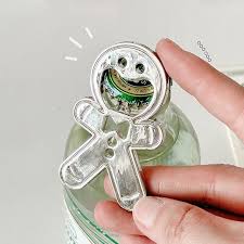 Gingerbread Man Bottle Opener Fridge Magnet – Christmas Stocking Filler Gift UK