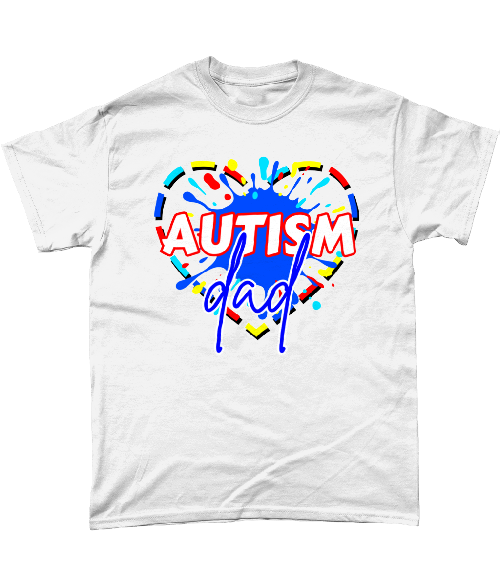 Autism dad t-shirt in various colours