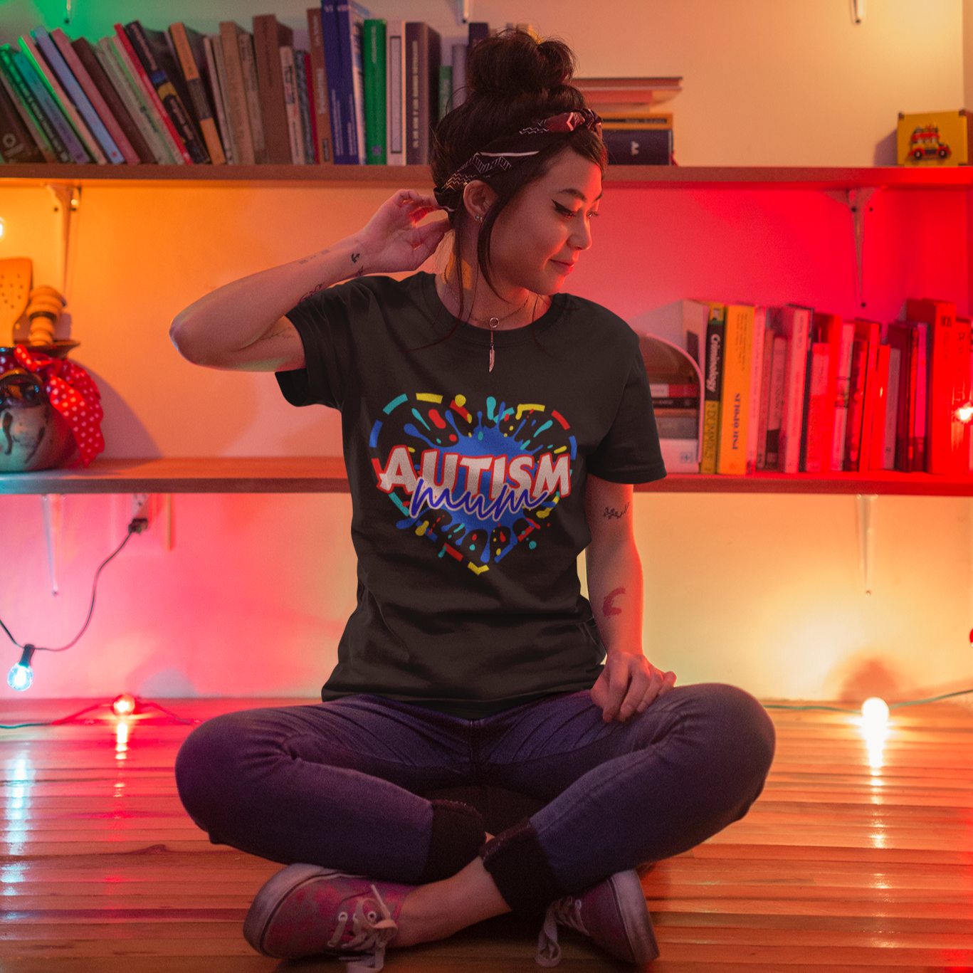 Autism mum t-shirt various colours