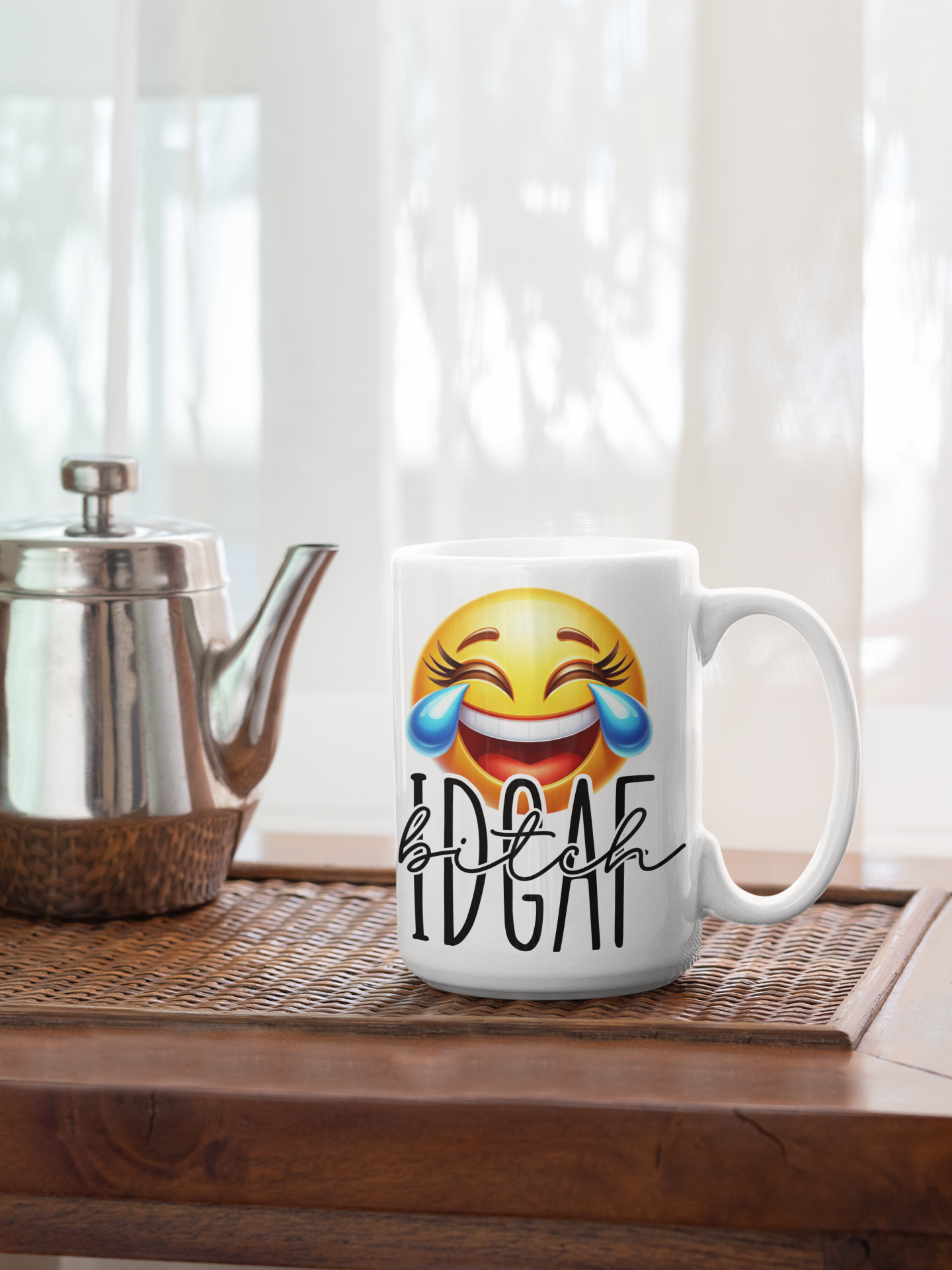 IDGAF Bitch Mug - Funny Rude Mugs For Her, Personalised Mugs UK, Unique Gag Gift Ideas